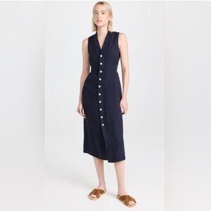 Alex Mill Mathilde Linen Vest Dress